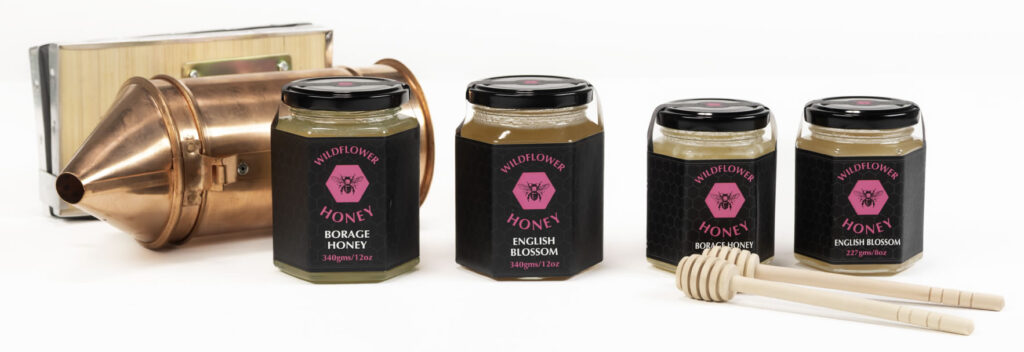 Our Raw Unpasteurised WildFlower Honey & Borage Honey Range